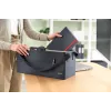 Leitz Fabric Hot Desking pracovná taška, textil, jednofarebná, textil, zips, unisex, 465 mm