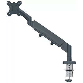 Leitz Ergo úsporný držiak na jeden monitor, 9 kg, 43,2 cm (17 palcov), 81,3 cm (32 palcov), 75 x 100 mm, nastavenie výšky, sivá