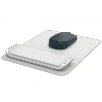Leitz Ergo podložka pod myš s nastaviteľnou opierkou zápästia, sivá, 200 mm, 260 mm, 450 g, 1 kus