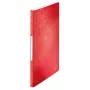 Leitz Display Book WOW PP 40 vreciek, červená, polypropylén (PP), 40 vreciek, A4, 231 mm, 16 mm