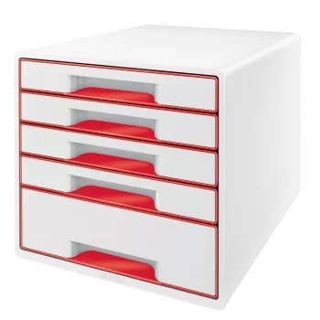 Leitz zásuvková skriňa WOW Cube 5 zásuviek, 5 zásuviek, plast, 270 mm, 287 mm, 363 mm, 3,59 kg