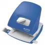 Leitz NeXXt Recycle dierovačka, 30 listov, modrá, plast, 8 cm, 5,5 mm, A6