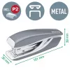 Leitz zošívačka a dierovačka sada Mini WOW, 10 listov, červená, P2, kov, 80 g/m², 3,5 cm