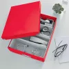 Leitz Click & Store WOW Medium organizér box, úložná krabica, červená, obdĺžniková, kartón, monochromatická, interiér