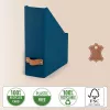 Leitz Puro stojan na časopisy, 100 % recyklovaný kartón, balenie 2 ks, modrý, kartón, 100 mm, 260 mm, 310 mm, 310 g