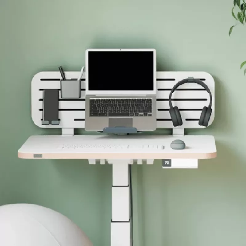 Leitz Ergo Pegboard organizér na pracovný stôl s držiakom na notebook, 80x25 cm