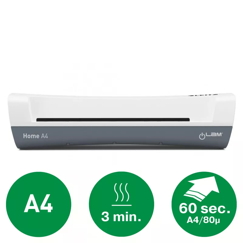 Leitz iLAM Home 4-in-1 A4 sada laminovačky, 24 cm, teplá laminovačka, 300 mm/min, 0,4 mm, A4, 100 µm