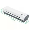 Leitz iLAM Home 4-in-1 A4 sada laminovačky, 24 cm, teplá laminovačka, 300 mm/min, 0,4 mm, A4, 100 µm