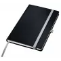 Leitz Style zápisník A5 čistý s tvrdým obalom, monochromatický, čierna, A5, 80 listov, 100 g/m², tvrdý obal