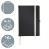 Leitz Style zápisník A5 čistý s tvrdým obalom, monochromatický, čierna, A5, 80 listov, 100 g/m², tvrdý obal