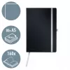 Leitz Style zápisník A5 čistý s mäkkým obalom, monochromatický, čierna, A5, 80 listov, 100 g/m², mäkký obal