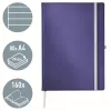 Leitz Style zápisník A4 linajkovaný s tvrdým obalom, monochromatický, modrá, A4, 80 listov, 100 g/m², linajkovaný papier
