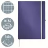 Leitz Style zápisník A4 štvorcový s pevnou väzbou, monochromatický, modrý, A4, 80 listov, 100 g/m², štvorcový papier