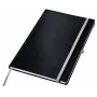 Leitz Style zápisník A4 štvorcový s pevnou väzbou, monochromatický, čierny, A4, 80 listov, 100 g/m², štvorcový papier