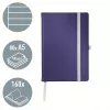Leitz Style zápisník A5 linajkovaný s pevnou väzbou, monochromatický, modrý, A5, 80 listov, 100 g/m², linajkovaný papier