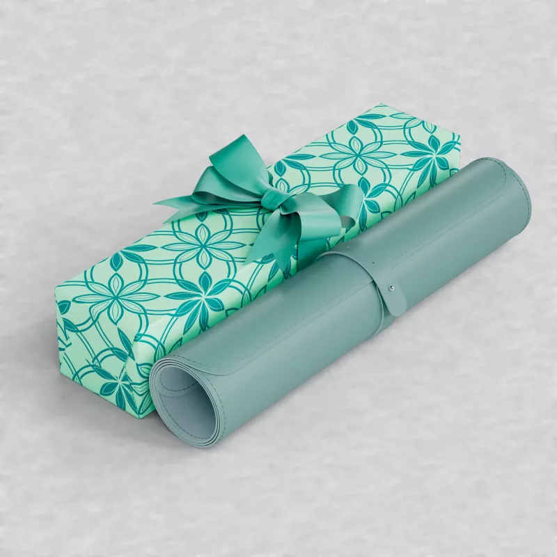 Leitz Large podložka na stôl, mätová farba, polyvinylchlorid (PVC), 400 mm, 800 mm, 2 mm, 350 g