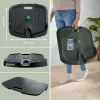Leitz Ergo Active ergonomická protiúnavová podložka, obdĺžniková, čierna, polyuretán, Bubble, Čína, 605 x 681 mm