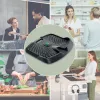 Leitz Ergo Active ergonomická protiúnavová podložka, obdĺžniková, čierna, polyuretán, Bubble, Čína, 605 x 681 mm