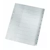 Leitz 12800000 číselný register kartón sivý