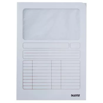 Leitz 39500001 mapa kartón biela A4