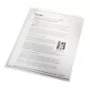 LEITZ zakladače štandard, A4, PP, zrnitý, 0,13 mm, otvorené zhora a zboku, dokumentovo bezpečné (4000-00-03)