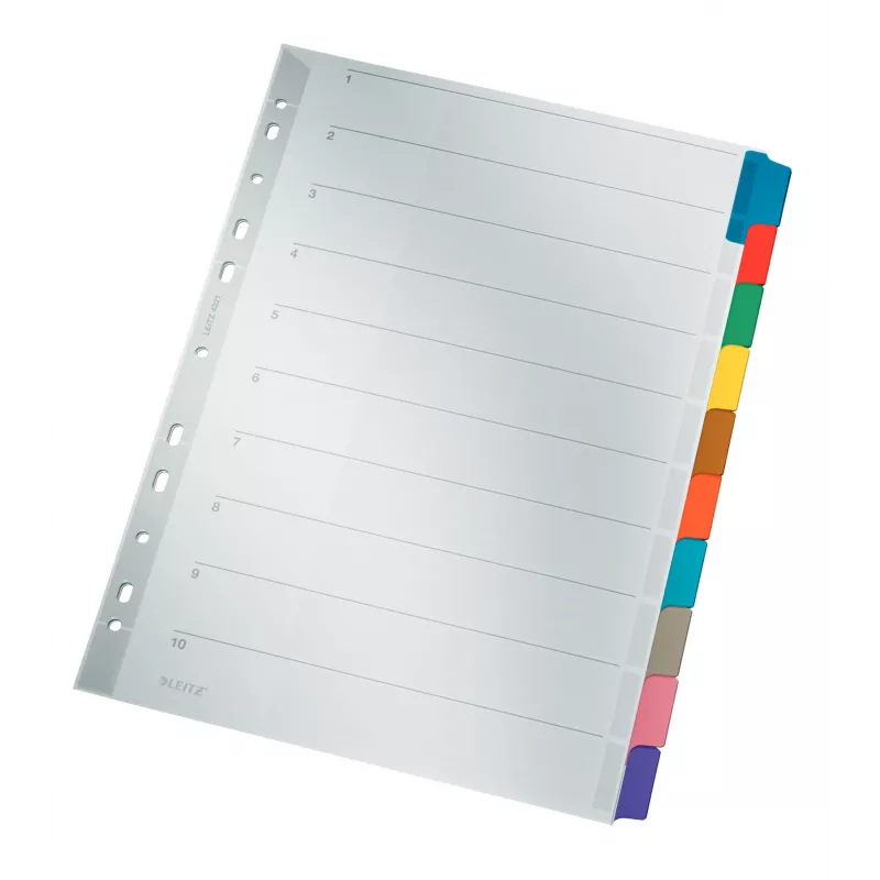 Leitz 43210000 registre prázdne kartónové viacfarebné