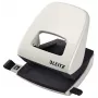Leitz NeXXt dierovačka 5008, 2-dierkový 30 listov, 30 listov, čierna, sivá, kov, plast, 8 cm, 5,5 mm, A4