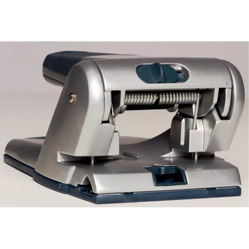 Leitz heavy duty dierovačka, 65 listov, čierna, sivá, 8 cm, 5,5 mm, A4, 130 mm