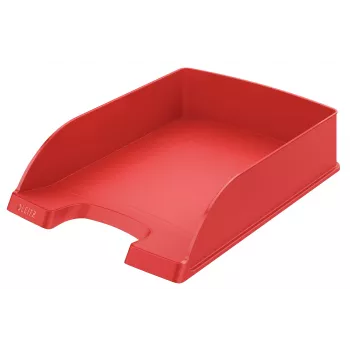 Leitz Plus podávač na listy, štandard, polystyrén, červený, 255 mm, 357 mm, 70 mm, 280 g