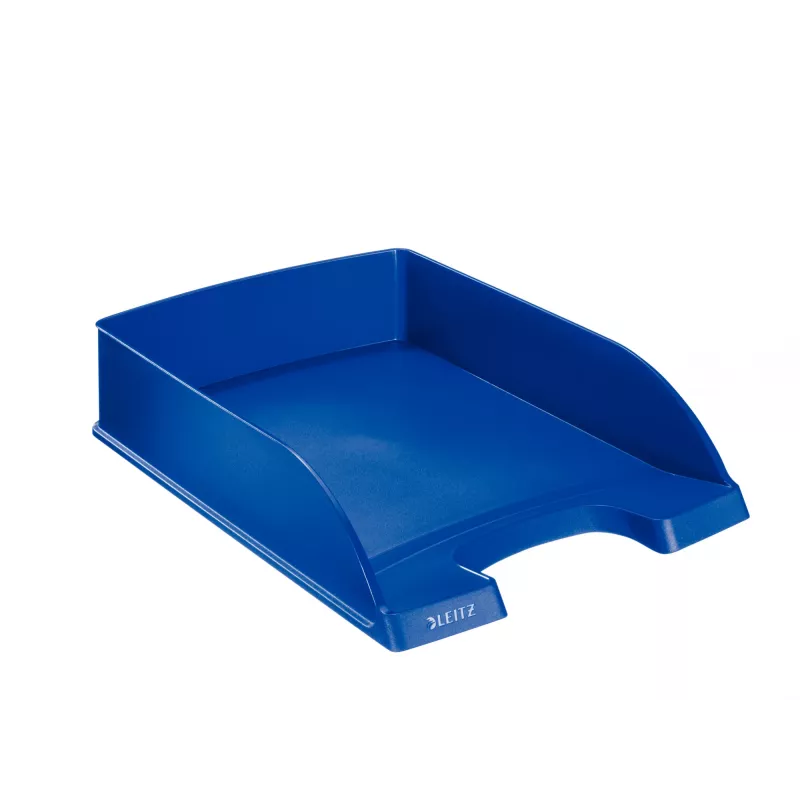 Leitz Plus podávač na listy, štandard, polystyrén, modrý, 255 mm, 357 mm, 70 mm, 280 g