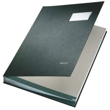 Leitz podpisová kniha 20 oddeľovačov A4, čierna, polypropylén (PP), A4, 240 mm, 230 mm, 28 mm