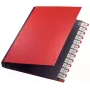 Leitz 59240025 deliace listy, kniha, červená kartón, polypropylén (PP) A4