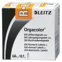 Leitz Orgacolor samolepiaca etiketa, zaoblený obdĺžnik, oranžová