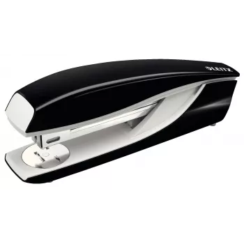 Leitz NeXXt zošívačka 5504, 40 listov, kovový plný pásik, 40 listov, čierna, 26/8, kov, plast, 80 g/m², plnenie zhora