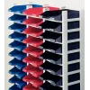 Leitz Briefablage-Rack Plus 3 priehradky, plast, čierna, A4, A4, 3 zásuvky, list