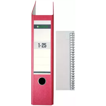 Leitz 13810085 tab registre numerické tab registre papier sivá
