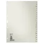 Leitz 43000085 tab registre abecedné tab registre sivá