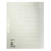 Leitz 12220085 oddeľovače papier sivá