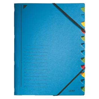 Leitz 39120035 kartónový tab index modrá