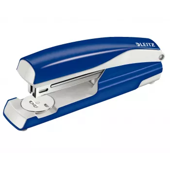 Leitz NeXXt zošívačka 5504, 40 listov, kovový plný pás, 40 listov, modrá, P4, kov, plast, 80 g/m², hore