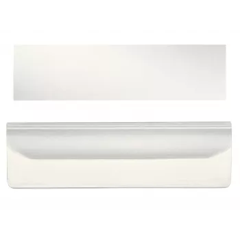 Leitz držiak etikiet na pripnutie s etiketou pre Plus-Briefablagen, plast, transparentný, 55 mm, 15 mm, 20 g, 1 ks