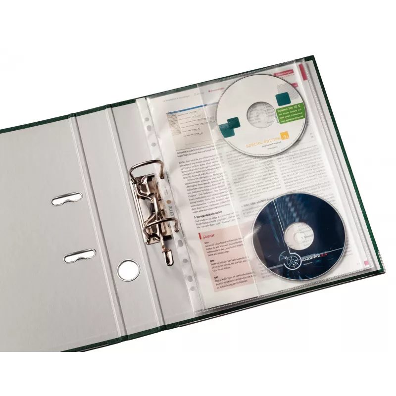 Leitz Premium CD puzdro A4, 30 % recyklovaný plast z pre-consumer odpadu