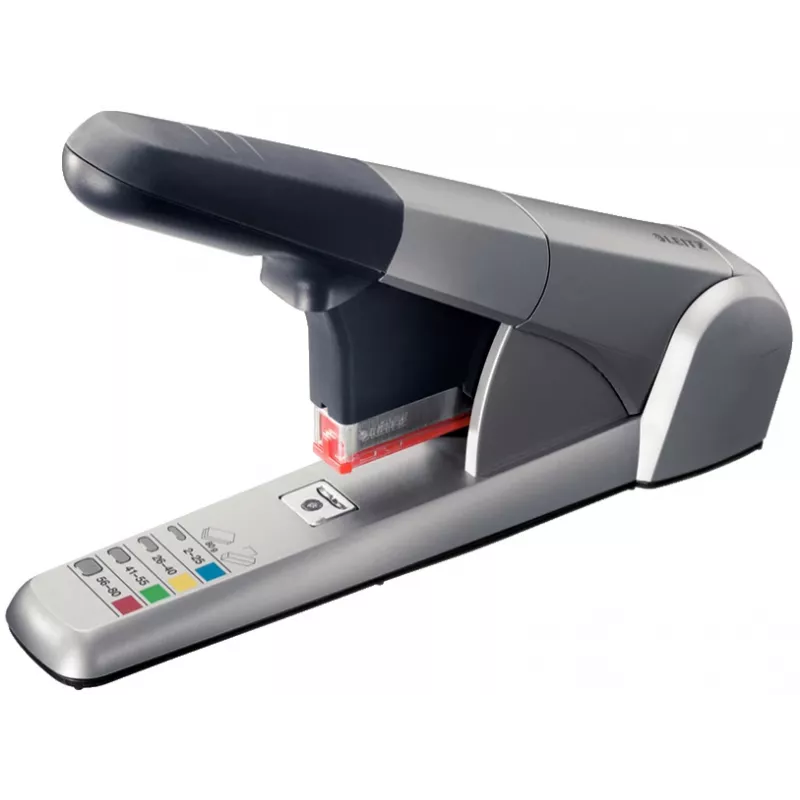 Leitz Heavy Duty zošívačka, 80 listov, strieborná, Leitz 5591, 5592, 5593, 5594, kov, plast, 4,3 cm, 1 kg