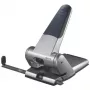 Leitz Heavy Duty dierovačka, 65 listov, strieborná, 8 cm, 5,5 mm, A5, 1 kg