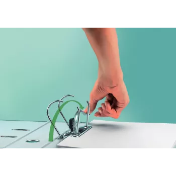 Leitz 10105052 krúžkový zošit A4 tyrkysový