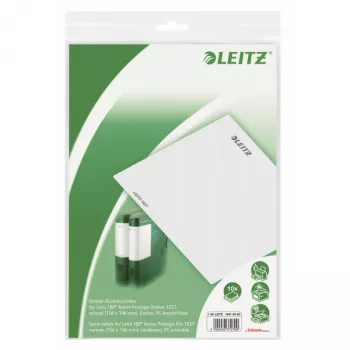 Leitz chrbtový štítok tlačiteľný na PC pre LAF Active 60 mm, vrecko/20