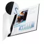 Leitz impressBIND predný obal Soft 10,5 mm, A4, kartón, polyetyléntereftalát (PET), čierny, transparentný, 105 listov, 1,05 cm, 214 mm