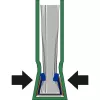 Leitz impressBIND obal Soft 14,0 mm, A4, modrý, 140 listov, 214 mm, 302 mm, 18 mm