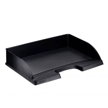 Leitz Briefablage Plus Landscape Standard, plast, čierna, A4, 350 x 245 x 63 mm, 363 mm, 273 mm