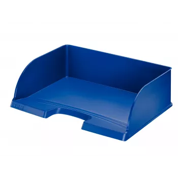 Leitz Briefablage Plus Landscape Jumbo, plast, modrá, A4, list, poznámka, papier, 350 x 245 x 97 mm, 363 x 273 x 103 mm